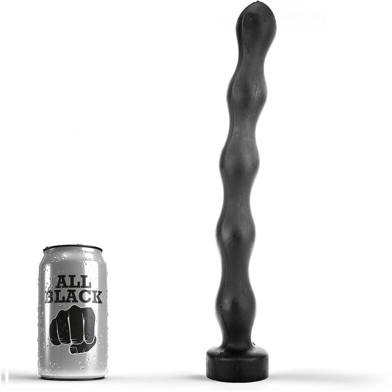All Black - Plug Anal Balle 32 Cm